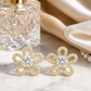 Open Petal Earrings