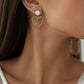 Pearl Heart Earrings