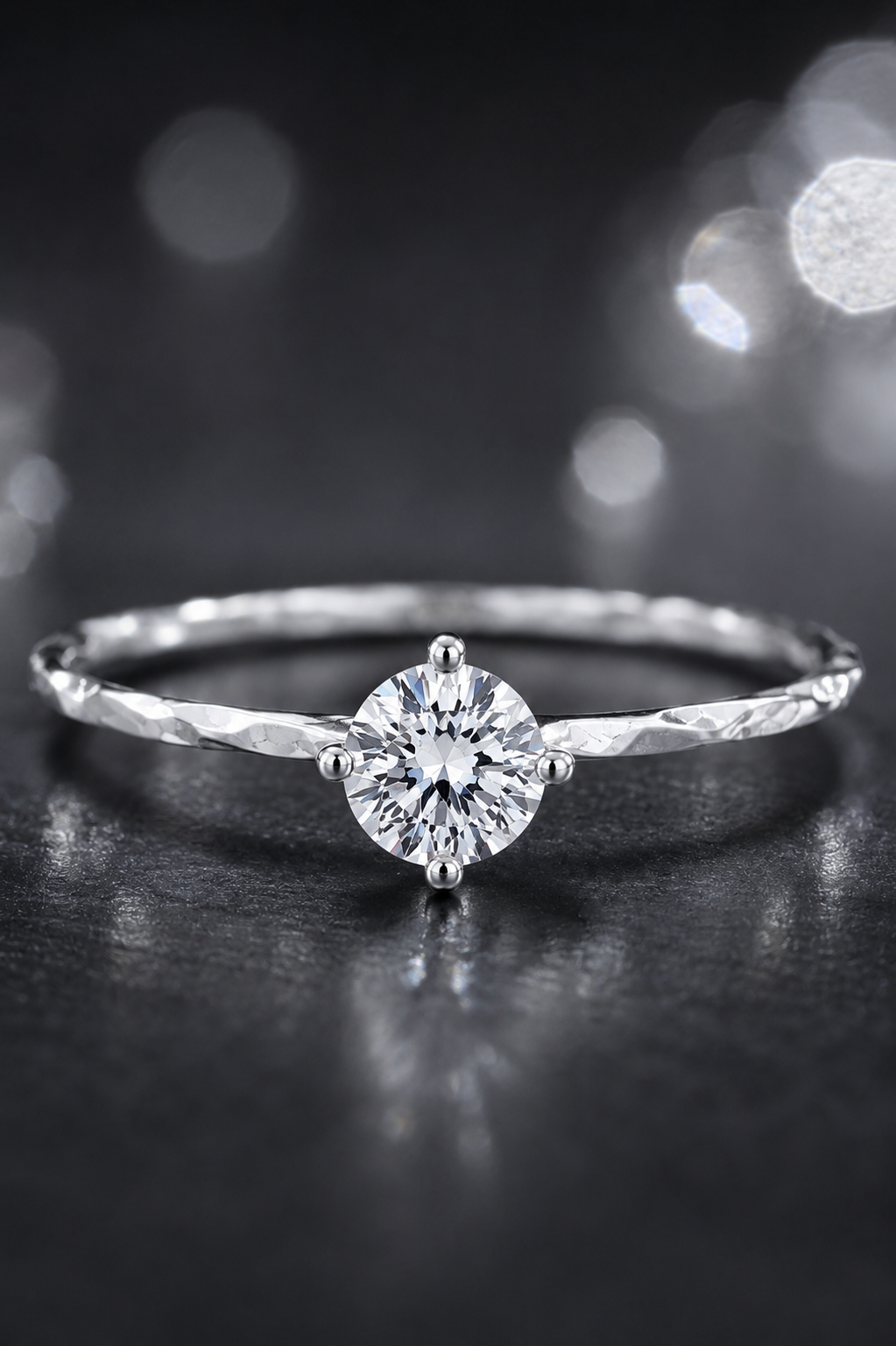 Round Solitaire Ring