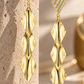 Geometric Triple Drop Earrings