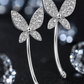 Butterfly Threader Earrings