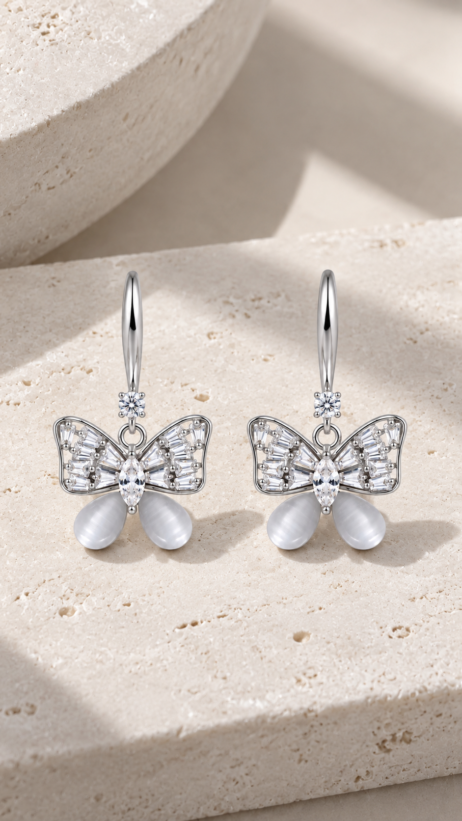 Butterfly Crystal Earring