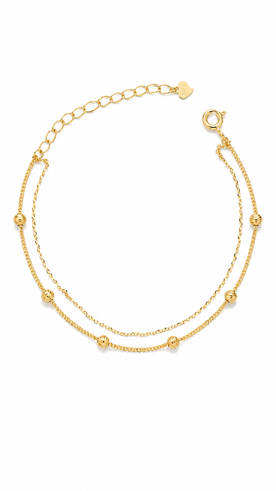 Double-Layer Textured Bracelet