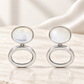 Pearl Oval Earrings