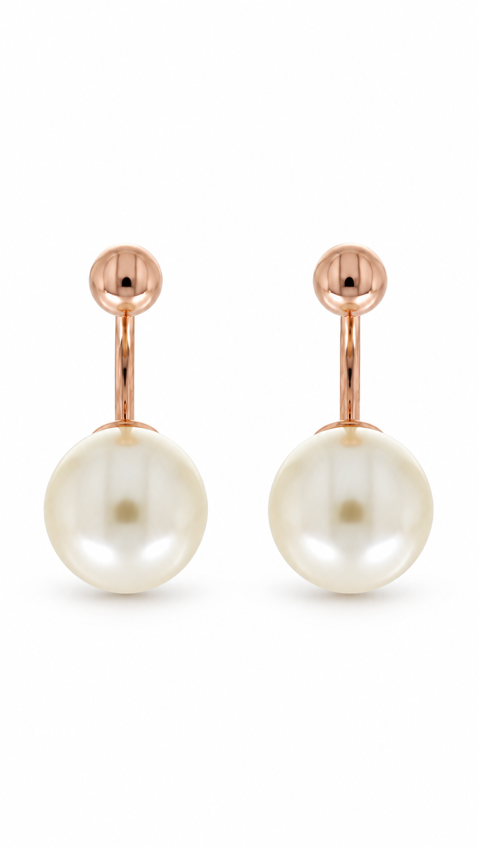 Silver Pearl Earrings