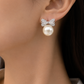 Bow & Pearl Earrings