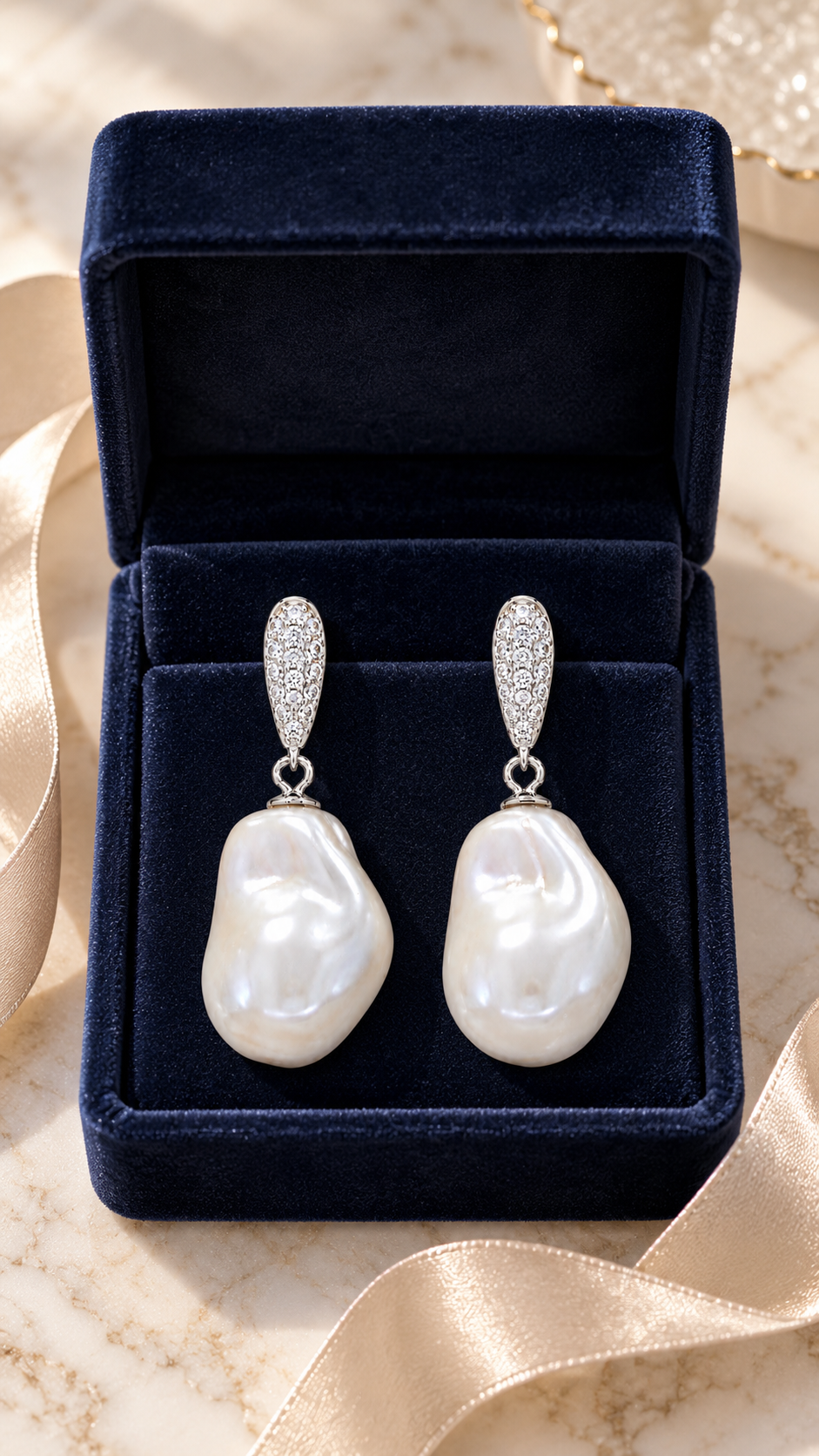 Baroque Pearl Earrings