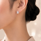 Floral Snowflake Earrings