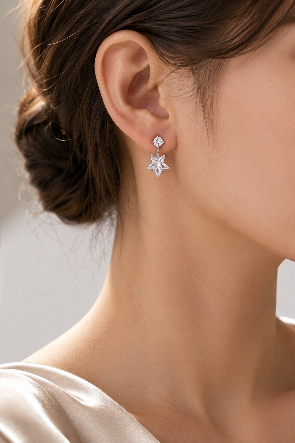 Star-Cut Earrings