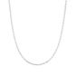 925 Silver Paperclip Chain Necklace for Women – Minimalist Everyday Wear Jewelry