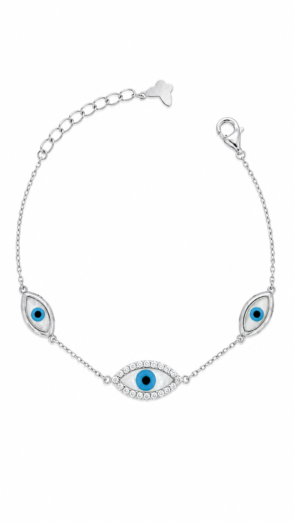 Triple Evil Eye Bracelet