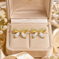 Gold-Plated Bow Earrings