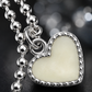 Double-Layer Chain Heart Charm Bracelet