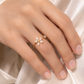 Flower Open Adjustable Ring