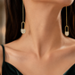 Padlock Chain Earrings