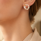 Pearl Star Moon Earrings