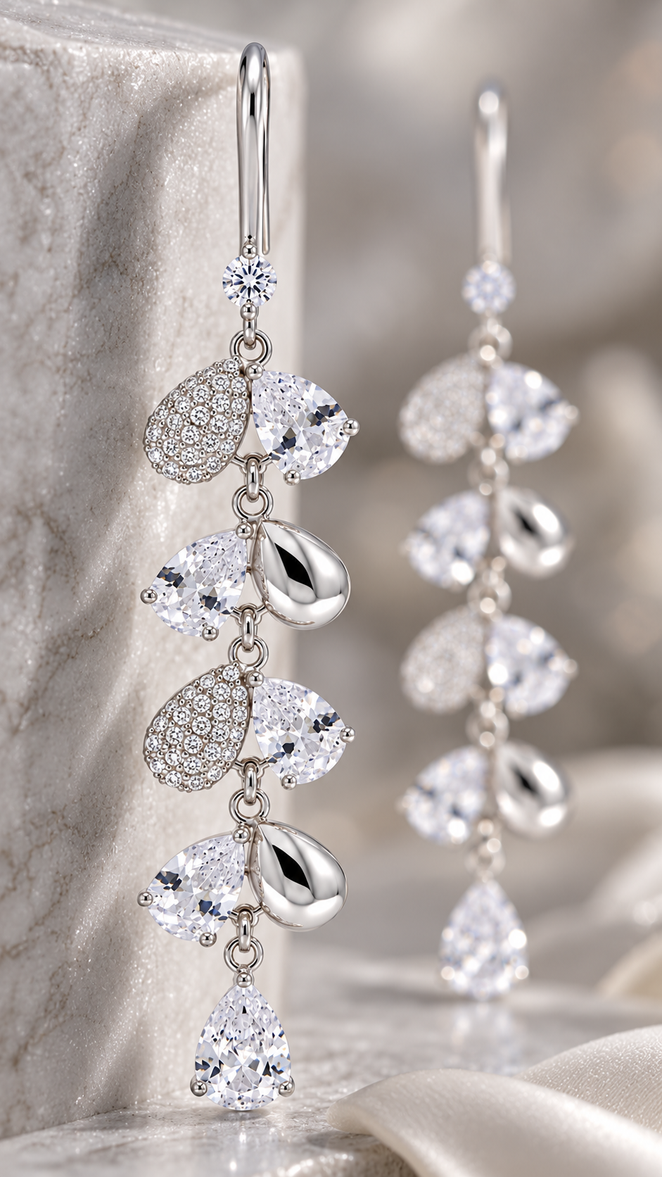 Multi Teardrop Earrings