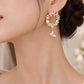 Butterfly Pearl Earrings