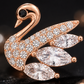 Swan Marquise Earrings