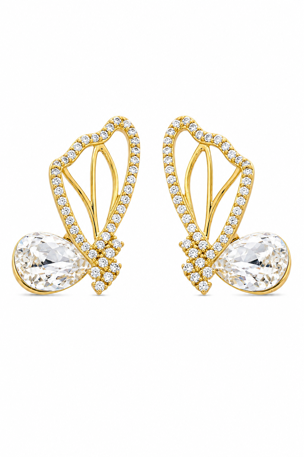 Pear-Cut Earrings