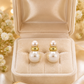 Double Pearl Earrings
