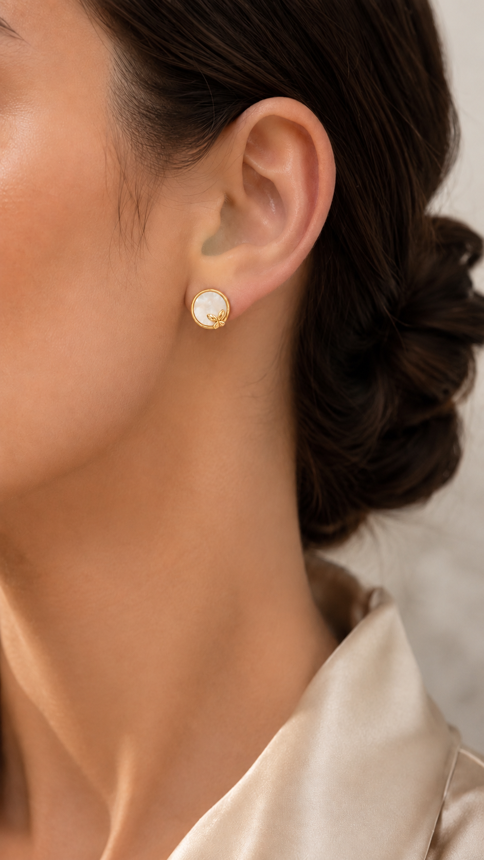 Pearl Butterfly Earrings