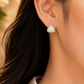 Triangle Halo Earrings