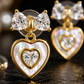 Bow & Heart Earrings