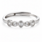 Five Oval-Cut Adjustable Ring