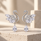 Swan Marquise Teardrop Earrings