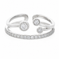 Multi-Layer Open Adjustable Ring