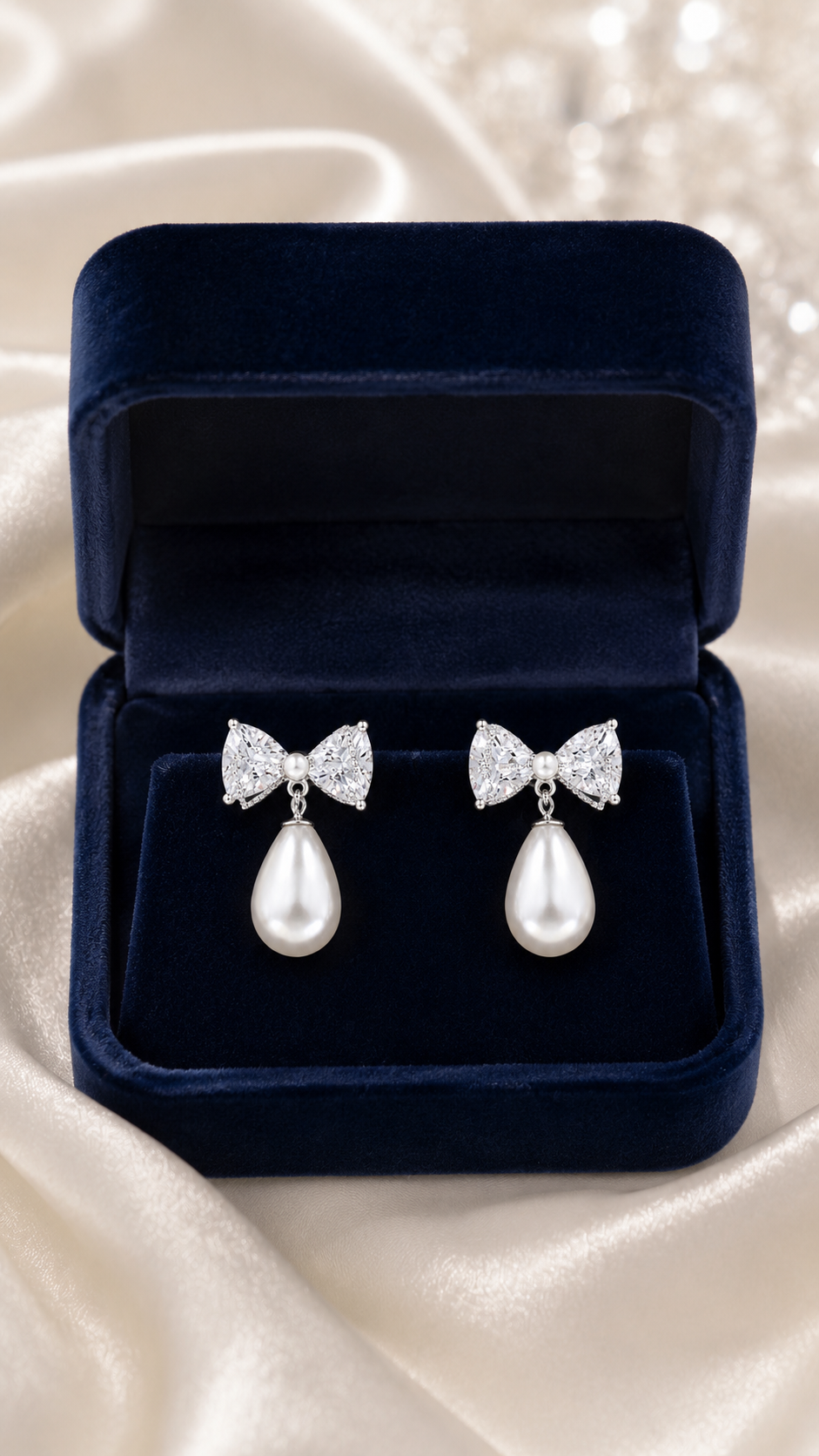 Bow&Pearl Earrings