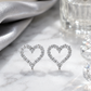 Open Heart Earrings
