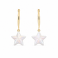 Pearl Star Earrings