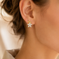 Flower & Leaf Earrings