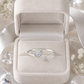 Heart & Butterfly Open Adjustable Ring
