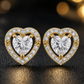 Heart Halo Earrings