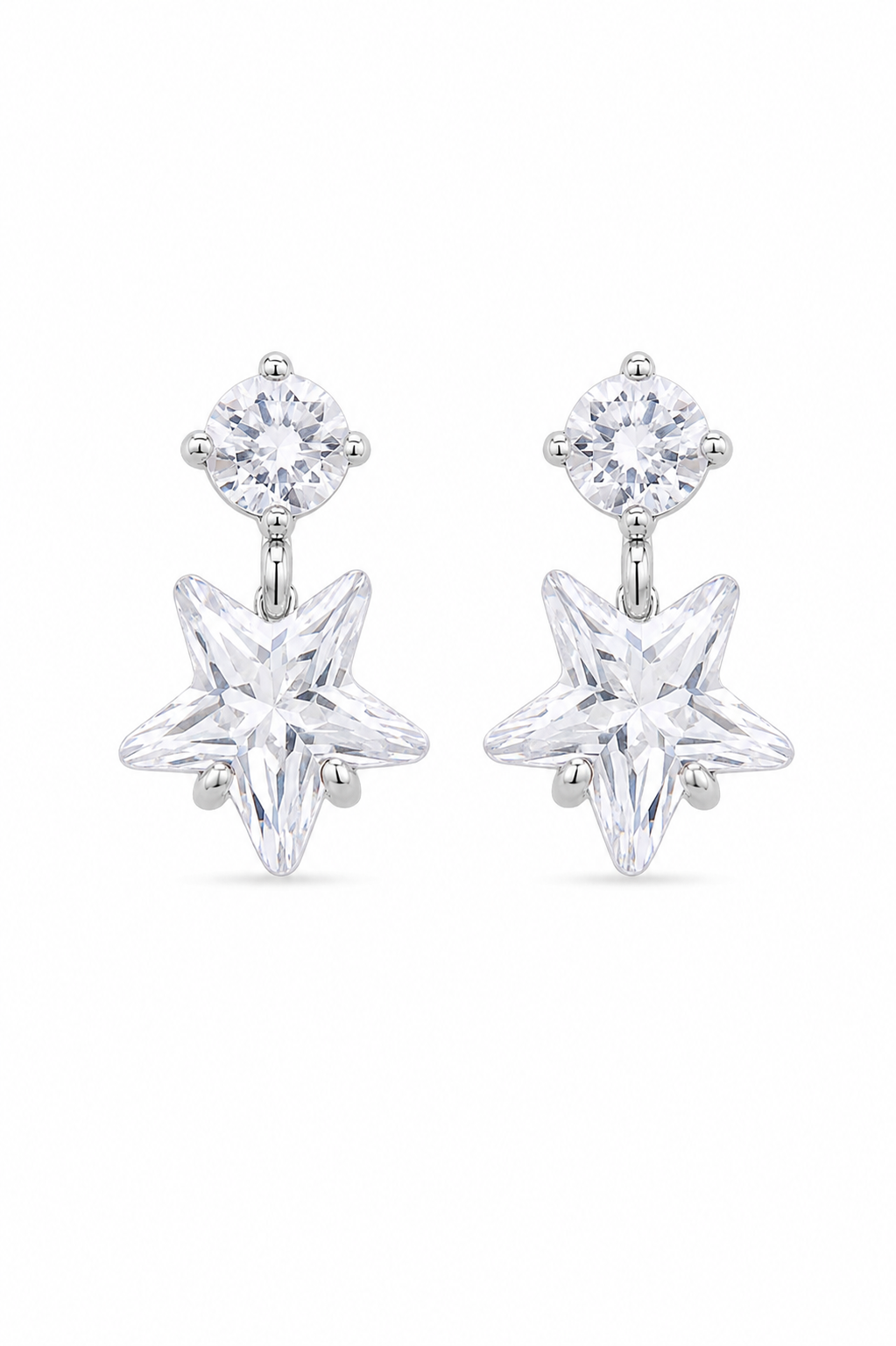 Star-Cut Earrings
