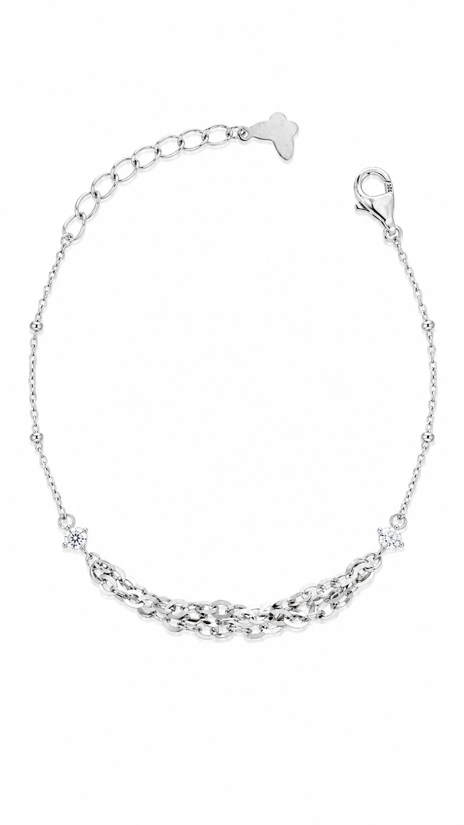 Multi-Layer Twisted Chain Bracelet