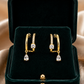 Earrings Pear-Cut Crystal