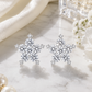 Floral Snowflake Earrings