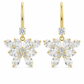 Floral Pear-Cut Earrings