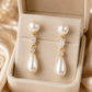 Pearl Marquise Earrings