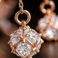 Rose-Gold Long Chain Earrings