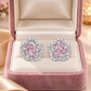 Silver Pink Earrings