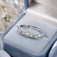 Five Oval-Cut Adjustable Ring
