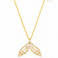 Butterfly Wing Crystal Necklace