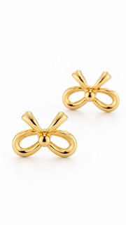 Minimalist Open Bow Earrings Set – 3 Pairs - Aaryahi Silver jewellery product photo