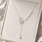 Butterfly Pearl Necklace