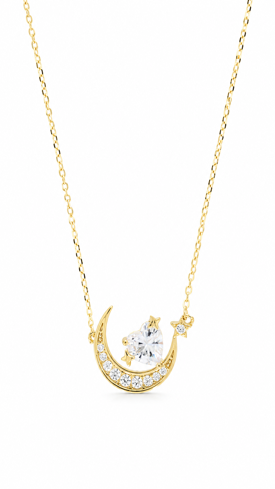 Elegant Moon Love Necklace